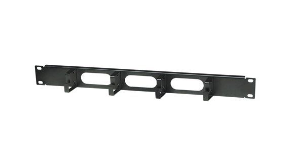 Intellinet 204279 organizer per cavi Supporto Supporto per cavo Nero 1 pz