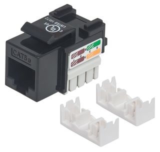 Intellinet 210416 Modulo keystone C5 UTP nero