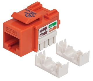 Intellinet 210577 Modulo keystone C5 UTP arancione
