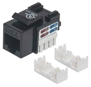 Intellinet 210720 Modulo keystone C6 UTP nero