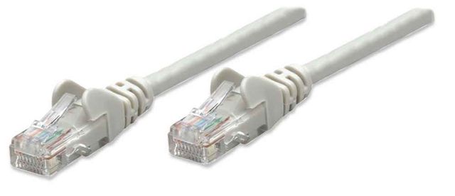 Intellinet 336628 cavo di rete Grigio 1,5 m Cat5e U/UTP (UTP)