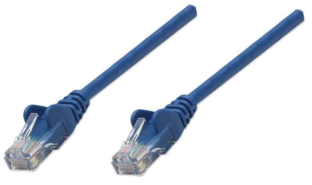 Intellinet 342568 Patchcord UTP 0,5m C6 blu
