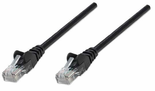 Intellinet 345378 cavo di rete Nero 10 m Cat5e U/UTP (UTP)