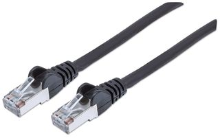 Intellinet 3m CAT6a S/FTP cavo di rete Nero S/FTP (S-STP)