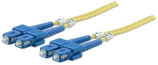 Intellinet 470612 cavo a fibre ottiche 2 m SC OS2 Giallo