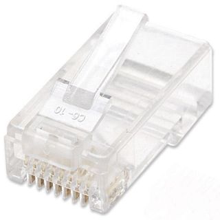 Intellinet 502344 Spina RJ45 8P/8C C6Link solido 100