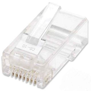Intellinet 502399 - RJ-45 - Trasparente - Policarbonato - Cat5e - U/UTP (UTP) -…