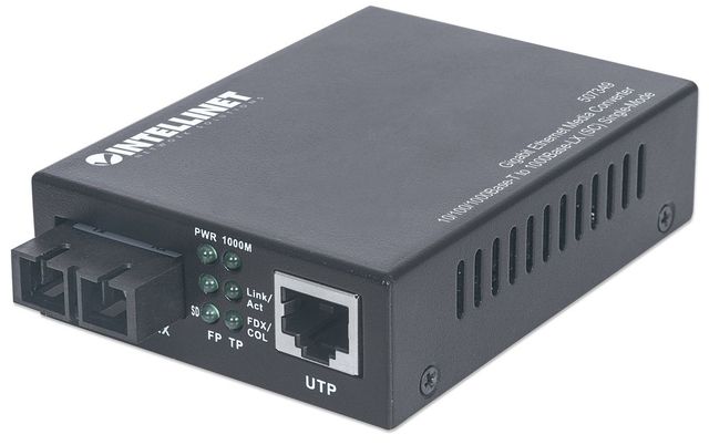 Intellinet 507349 convertitore multimediale di rete 1000 Mbit/s 1310 nm Modalit…