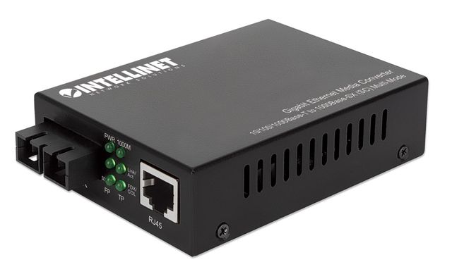 Intellinet 508544 convertitore multimediale di rete 850 nm Modalita multipla