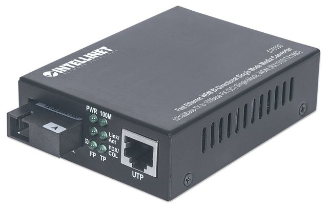 Intellinet 510530 convertitore multimediale di rete 100 Mbit/s Modalita singola…