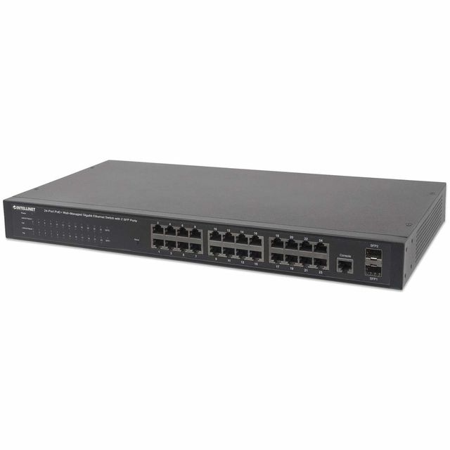 Intellinet 560559 switch di rete Gestito Gigabit Ethernet (10/100/1000) Support…