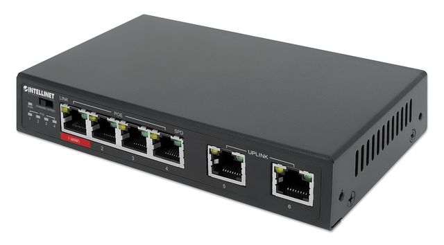 Intellinet 561686 switch di rete Fast Ethernet (10/100) Supporto Power over Eth…