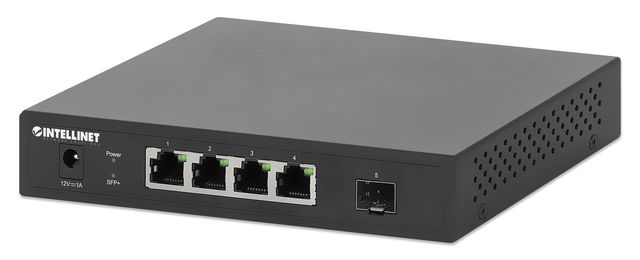Intellinet 562058 switch di rete Non gestito 2.5G Ethernet (100/1000/2500) Nero