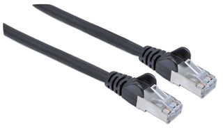 Intellinet 5m Cat6 S/FTP cavo di rete Nero S/FTP (S-STP)