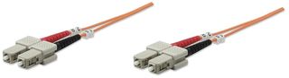 Intellinet 5m SC/SC cavo a fibre ottiche OM1 Arancione
