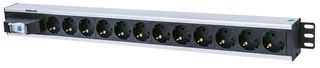 Intellinet 711449 unita di distribuzione dell'energia (PDU) 12 presa(e) AC Nero…