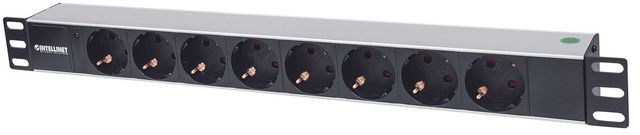 Intellinet 714037 unita di distribuzione dell'energia (PDU) 8 presa(e) AC 1U Al…