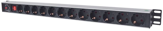 Intellinet 714044 unita di distribuzione dell'energia (PDU) 12 presa(e) AC 1U N…