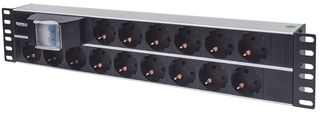 Intellinet 714051 unita di distribuzione dell'energia (PDU) 15 presa(e) AC 2U A…