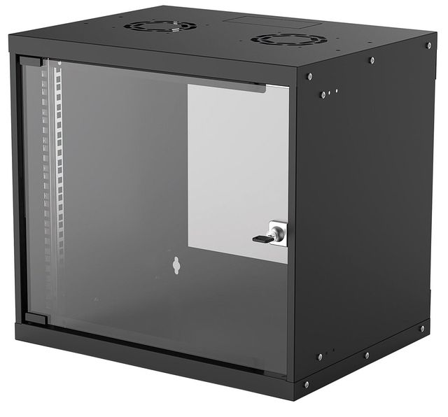 Intellinet 714174 Armadio a muro 9U 54/40 nero piatto