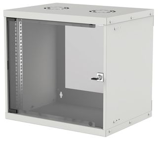Intellinet 714815 Armadio a muro 9U 54/56 argento piatto