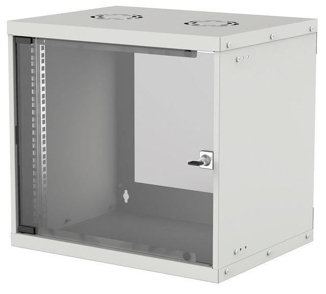 Intellinet 714815 Armadio a muro 9U 54/56 argento piatto