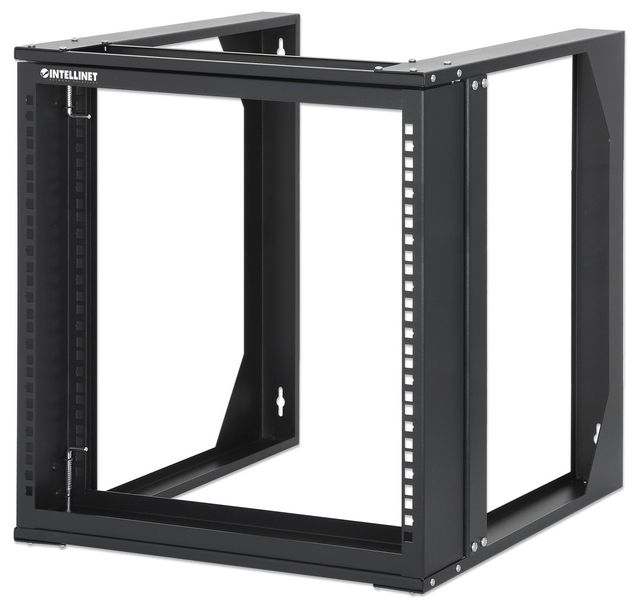 Intellinet 716185 rack 9U Telaio del rack Nero