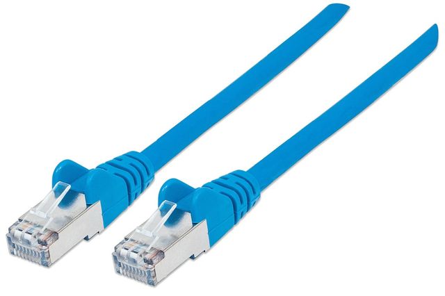 Intellinet 733533 cavo di rete Blu 3 m Cat6 S/FTP (S-STP)