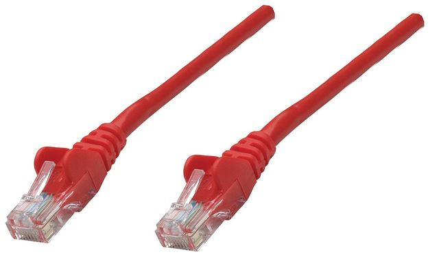 Intellinet 738859 Patchcord UTP 0,25m C6 rosso
