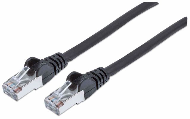 Intellinet 741163 cavo di rete Nero 20 m Cat7 S/FTP (S-STP)