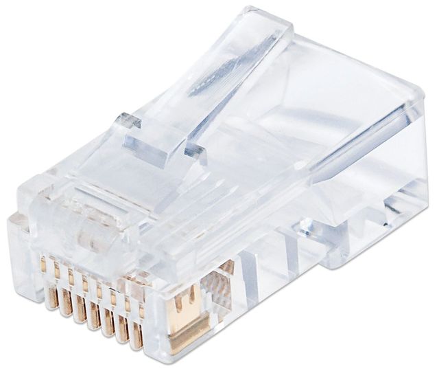 Intellinet 790512 cavo di collegamento RJ45 Trasparente