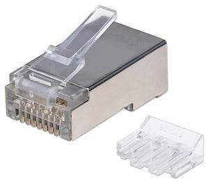 Intellinet 790680 cavo di collegamento RJ45 Trasparente