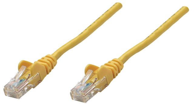 Intellinet Cat6A, SFTP, 0.25m cavo di rete Giallo 0,25 m S/FTP (S-STP)