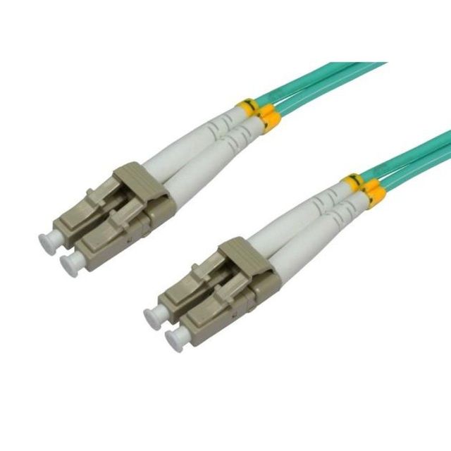 Intellinet Fiber cable LC-LC duplex 1m 50/125 OM3