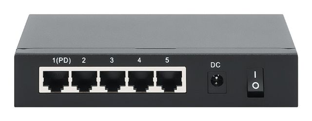 Intellinet PoE-Powered 5x Gigabit Gigabit Ethernet (10/100/1000) Supporto Power…