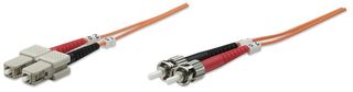 Intellinet ST/SC, 5m cavo a fibre ottiche OM1 Arancione