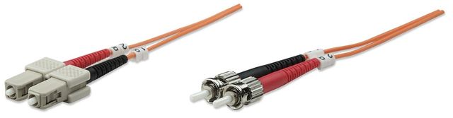 Intellinet ST/SC, 5m cavo a fibre ottiche OM1 Arancione