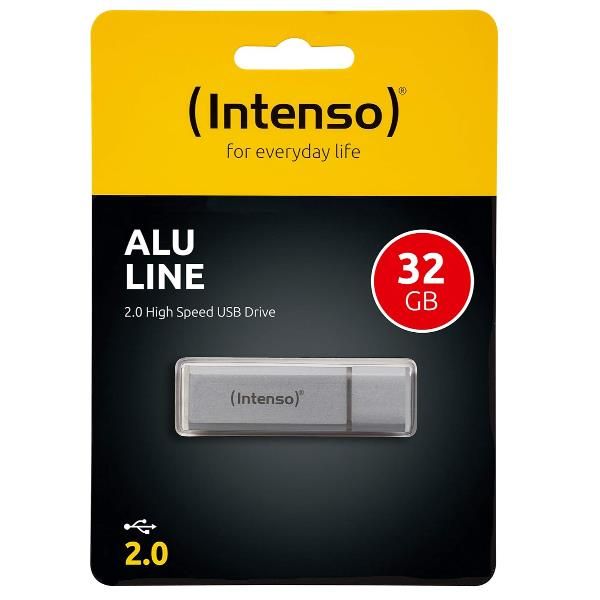 Intenso ALU LINE USB silver 32 GB