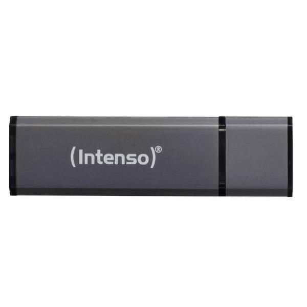 Intenso Alu Line - Chiavetta USB - 64 GB - USB 2.0 - antracite