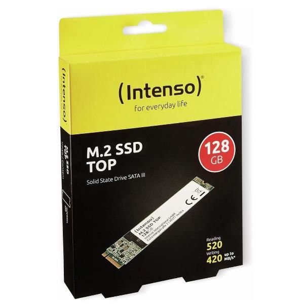 Intenso M.2 - Sata III - 2280 - Top 128 GB