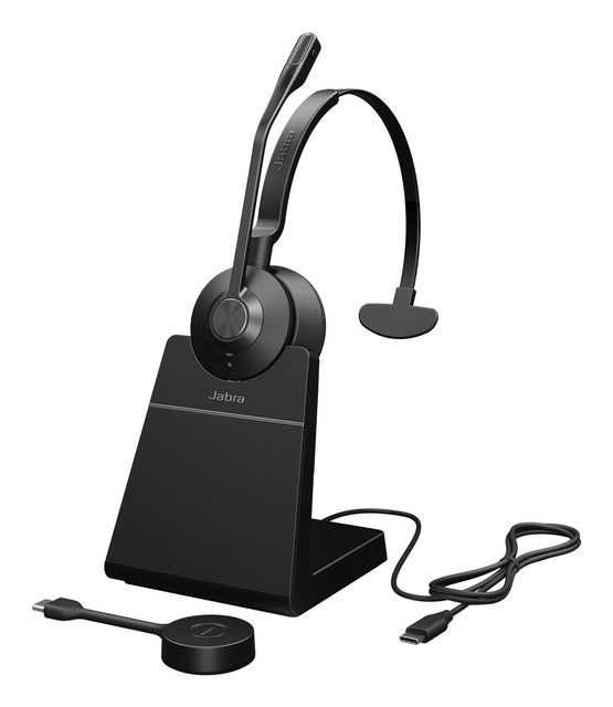 Jabra 9653-435-111 Engage 55 SE Cuffia Mono Wireless con Supporto