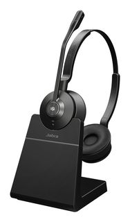 Jabra 9659-455-111-1 Engage 55 SE Cuffie Wireless per Ufficio con Supporto Nero