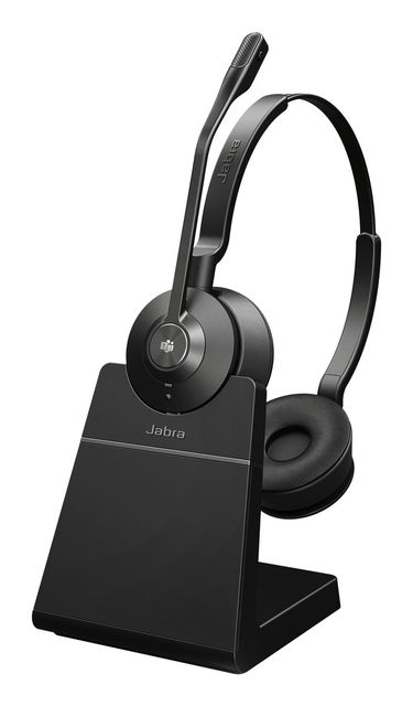 Jabra 9659-455-111-1 Engage 55 SE Cuffie Wireless per Ufficio con Supporto Nero