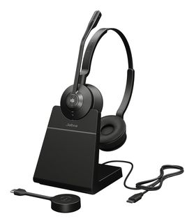 Jabra 9659-475-111 Engage 55 SE Cuffia Wireless per Ufficio con Supporto