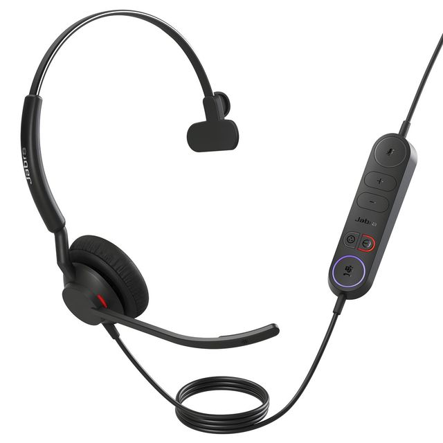 Jabra Engage 40 Mono - Cuffie con microfono - on-ear - cablato - USB-A - isolam…