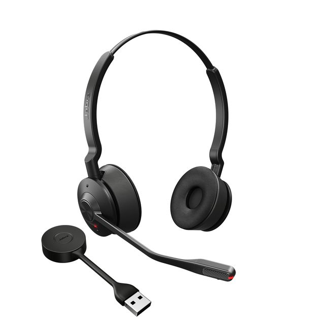 Jabra Engage 55 Stereo - Cuffie con microfono - on-ear - DECT - senza fili - Ot…