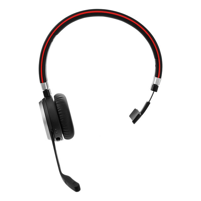 Jabra Evolve 65 SE MS Mono - Cuffie con microfono - over ear - Bluetooth - senz…