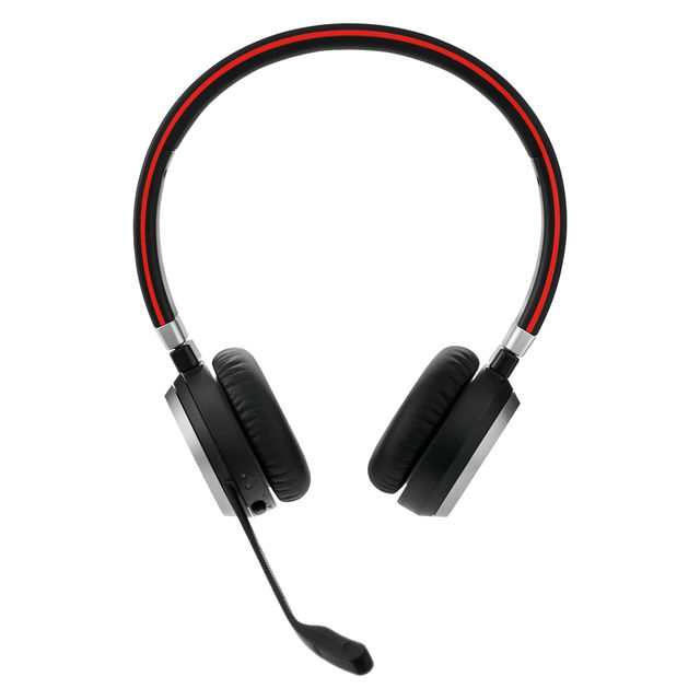 Jabra Evolve 65 SE UC Stereo - Cuffie con microfono - over ear - Bluetooth - se…