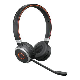 Jabra Evolve 65 UC stereo - Cuffie con microfono - over ear - Bluetooth - senza…