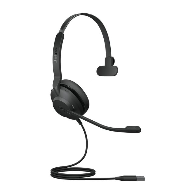Jabra Evolve2 30 MS Mono - Cuffie con microfono - on-ear - cablato - USB - Cert…